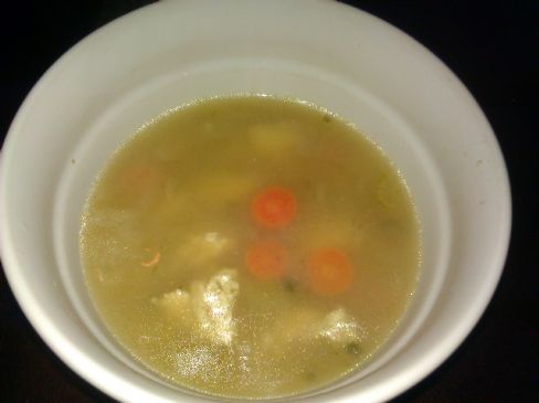 Homemade Chicken -n- Brown Rice Soup
