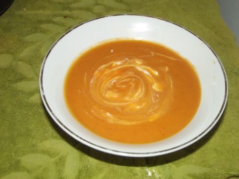 Pumpkin Coconut Bisque