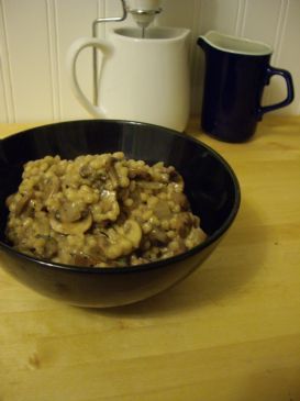 Mushroom Barley Risotto