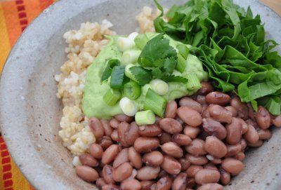 Bean and Rice Breakfast Bowls 