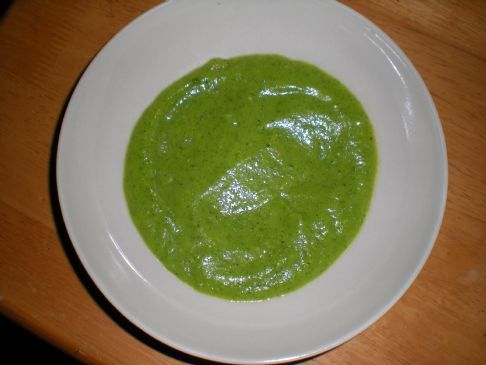 creamy zucchini soup,