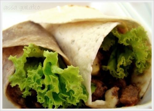 Hamburger Wraps