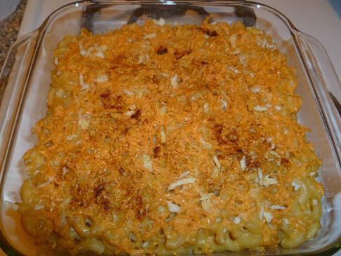 Vegan Baked Mac & Cheese