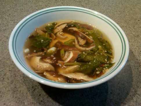 Hot and Sour Soup with Tofu