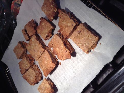 Sunflower Butter Oatmeal Protein Bars