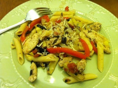 Mediterranean Chicken Pasta