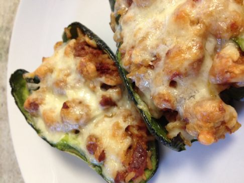 Stuffed Poblano Peppers