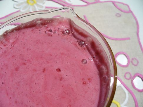 Breakfast Smoothy - Raspberries and Yoghurt