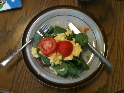 Arugula Eggs