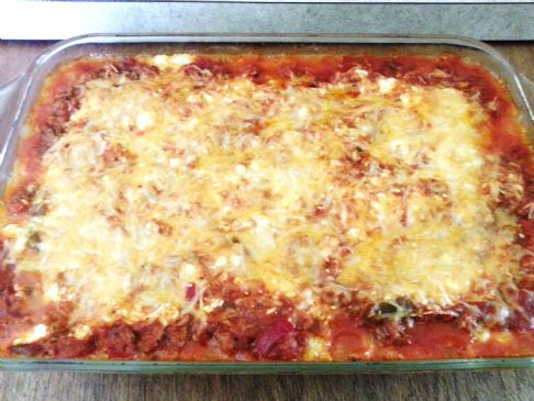 Spaghetti Squash Italian bake