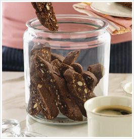 Chocolate Almond Biscotti