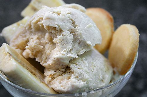 Homemade Banana Cinnamon Icecream