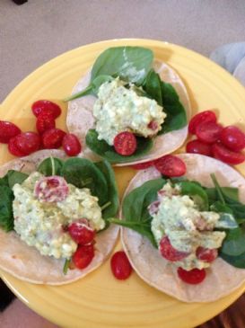 Healthy Guacamole Tacos