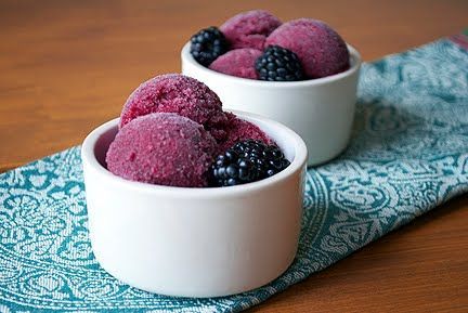 Blackberry Sorbet