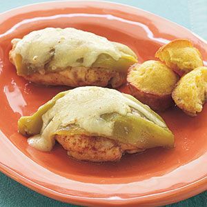 Smothered Green Chile Chicken Thighs