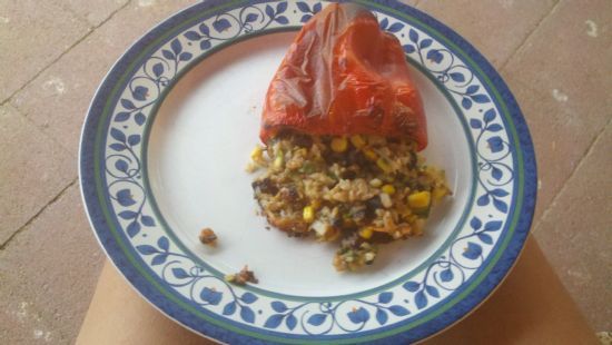 Vegetarian Stuffed Peppers