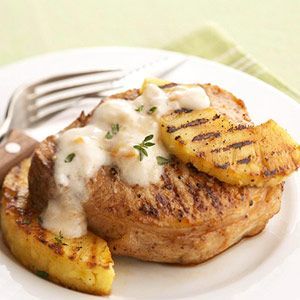 Grilled Pork & Pineapple