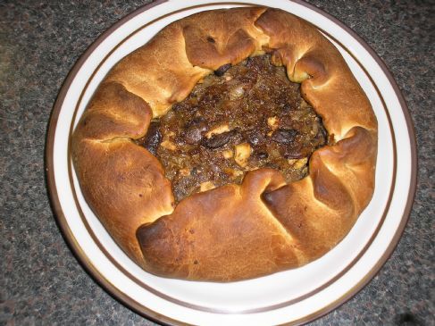 Mushroom Cabbage Galette