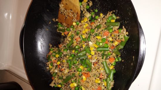 Ali's Veggie Fried Rice