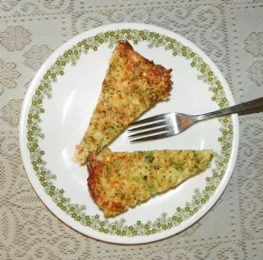 Colorful Vegetable Quiche