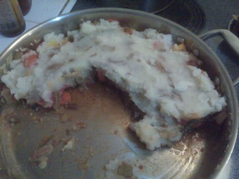 Weight Watcher's Sausage Shepherd's Pie