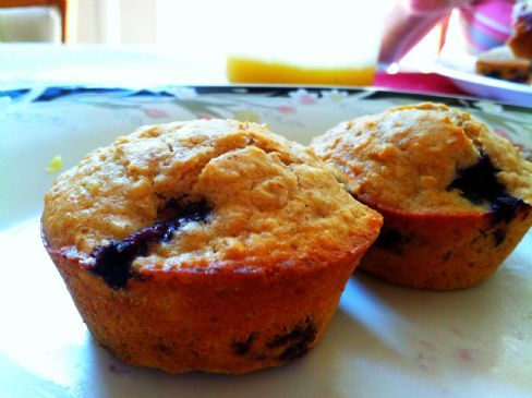 Blueberry Oatmeal Muffins