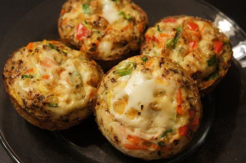 Clean Eat Egg Quiche Muffins