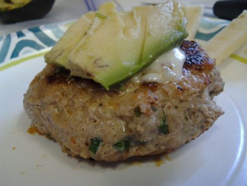 Pepper Jack Turkey Burger