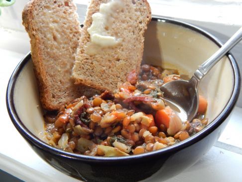 Bacon Lentil Soup