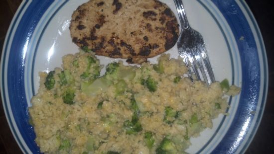 Broccoli & Cheese Couscous Dinner