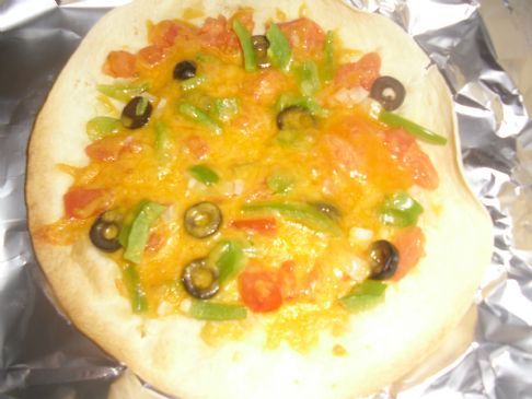 Tortilla Veggie Pizza