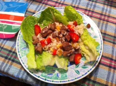 Fruited Lamb Salad