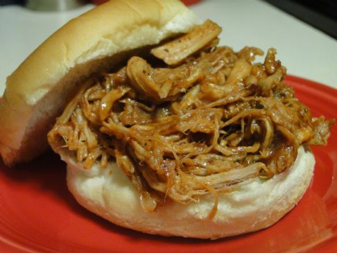 Root Beer Pulled Pork Sandwiches