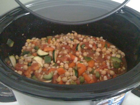 Mexican Bean and Vegetable Chili