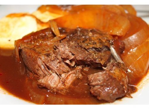 Slow Cooker Swiss Beef Roast