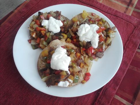 Pepper Steak Tortillas