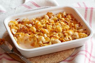 Cheesy Cauliflower Augratin