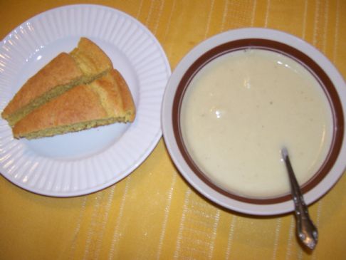 Cauliflower Soymilk Soup