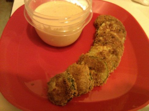 Kat's Not~So Fried Zucchini Crisps