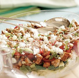 Seven-Layer Grilled Southwestern Chicken Salad