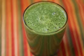 Oatmeal spinach fruit thickie smoothie