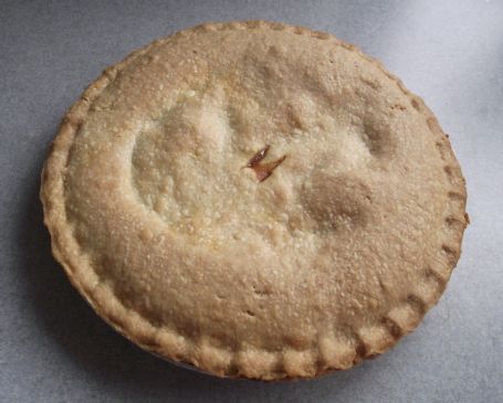 Steak & Mushroom Pie (1 serving = 1/8 pie)