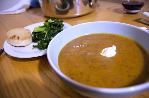 Pumpkin Black Bean Soup