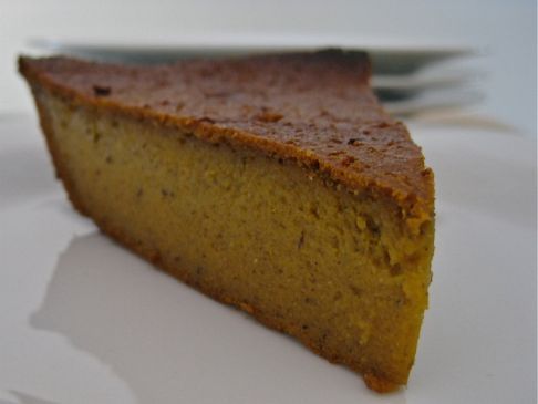 Gluten Free Blender Pumpkin Pie