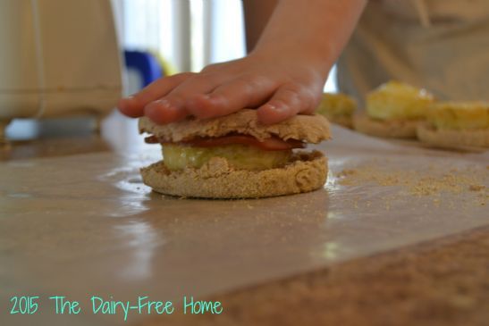 Egg Canadian Bacon Breakfast Sandwiches