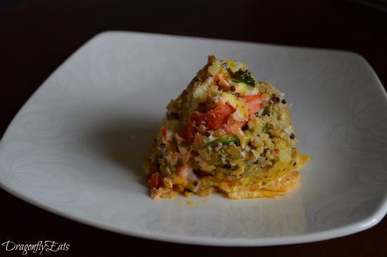 Quinoa and Lox Muffins