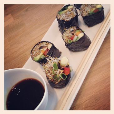 Raw Nori Sub Sandwich 