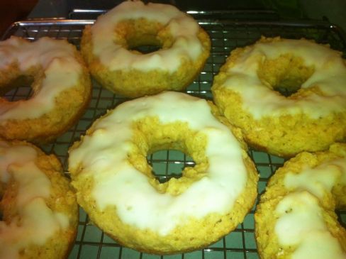 Baked Lemon Donuts with Quick Lemon Glaze