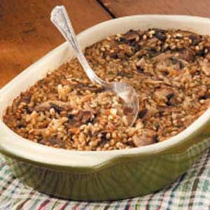 Barley Mushroom Casserole 