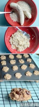 Banana Oat Cookies